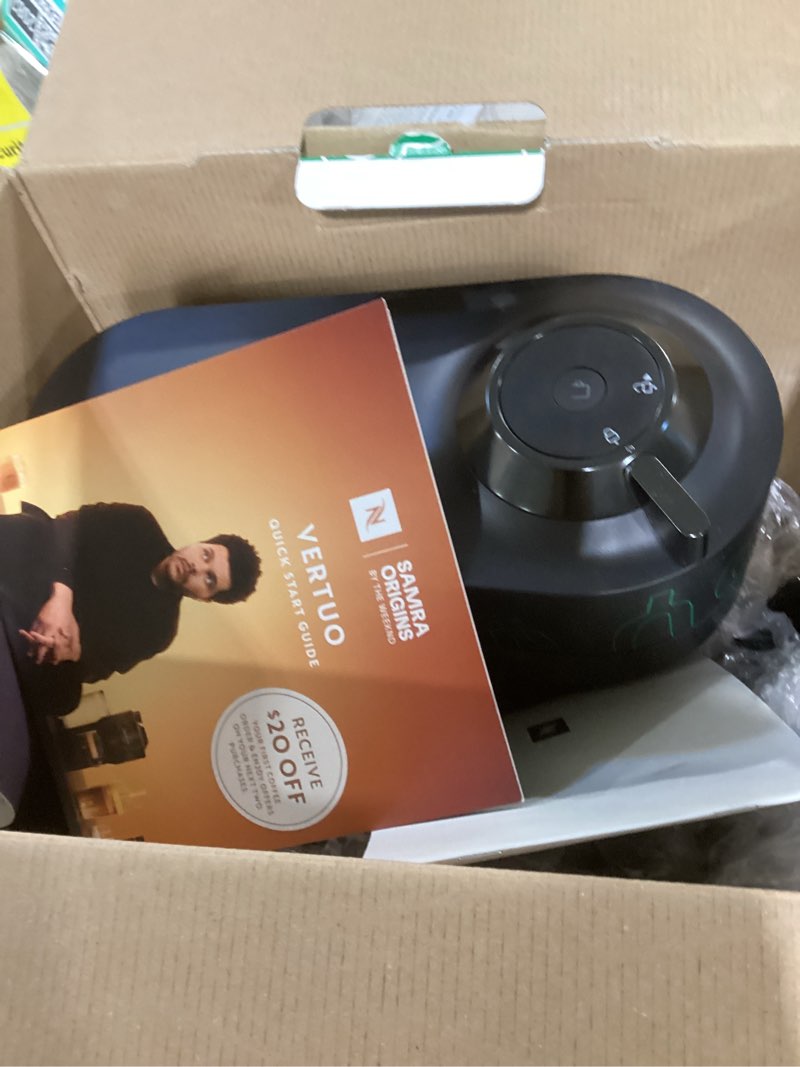 Condition photo showing Good Condition for Nespresso Vertuo Pop+ Coffee and Espresso Maker by Breville, Samra Origins by The Weeknd Metad Green Black/Green