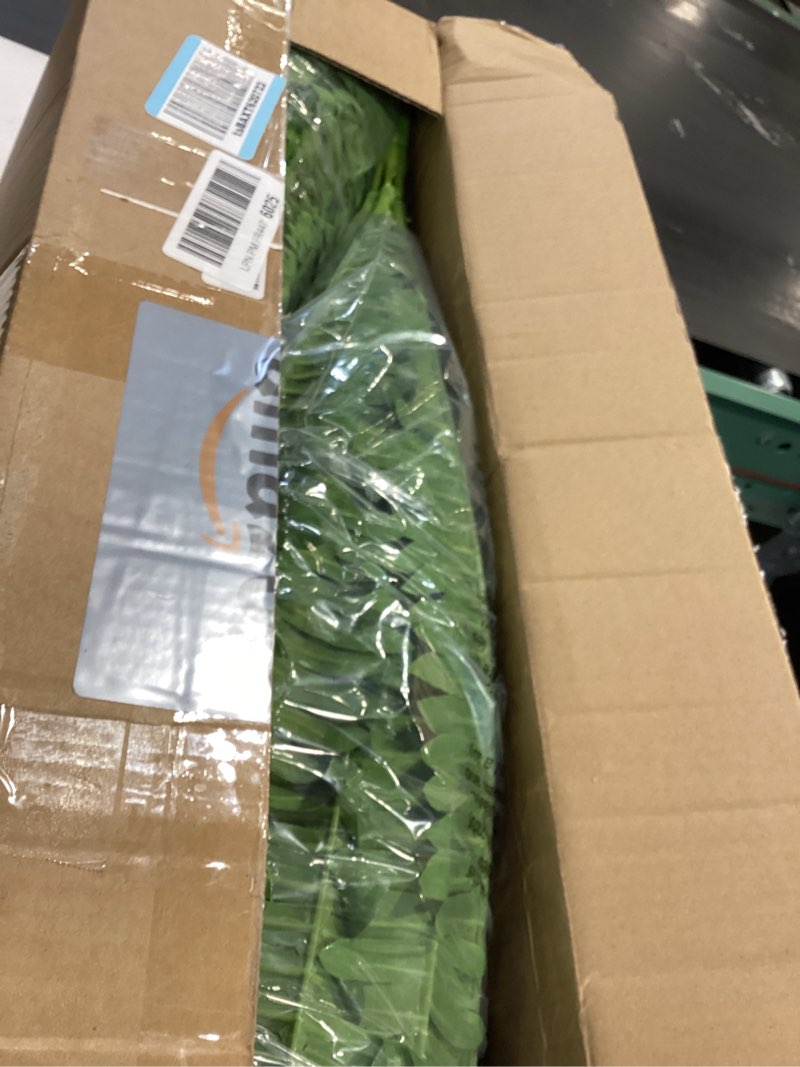Condition photo showing Good Condition for forest prince 50" fake ferns bush plants with 96 frond, 2 faux ferns for outdoors planter large garden porch entrance balcony windowsill home decor 50" 2 pcs