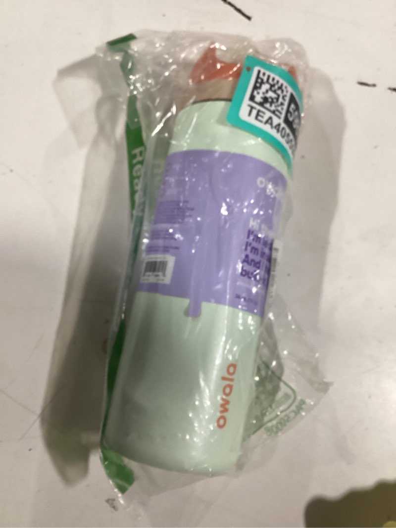 Condition photo showing Good Condition for Owala FreeSip Insulated Stainless Steel Water Bottle with Straw for Sports, Travel, and School BPA-Free Sports Water Bottle, 24 oz, Surfs Edge | Insulated, with Straw, for Sports, Travel, and School, BPA-Free Surfs Edge 24 Ounces