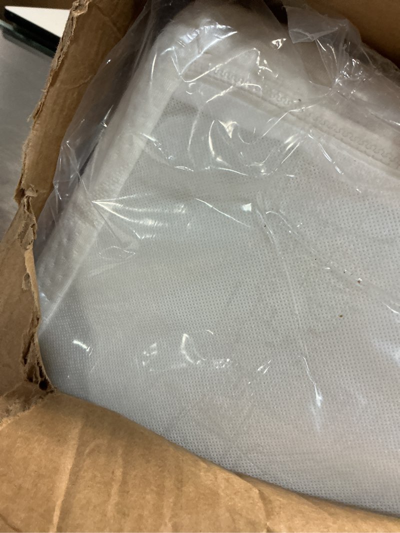 Condition photo showing New/Like New for sealy baby cozy brilliance breathable crib mattress, greenguard gold certified, made in usa, firm dual firmness, toddler bed fit, rayon, waterproof, non toxic, washable zip cover, 52” x 28