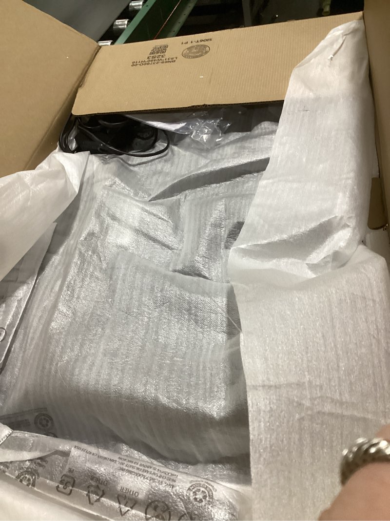 Condition photo showing As Is for Samsung 32-Inch Flat Computer Monitor, 75Hz, Borderless Display, AMD FreeSync, Game Mode, Advanced Eye Care, HDMI and DisplayPort, LS32B304NWNXGO, 2024