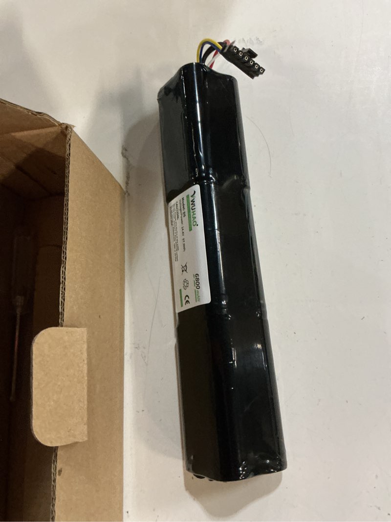 Condition photo showing Good Condition for wuhao for neato d3 d4 d5 d6 d7 battery replacement 14.4v [upgraded 6800mah] 945-0225 compatible with d3+ d301 d303 d5+ d701 robotic vacuum cleaner battery