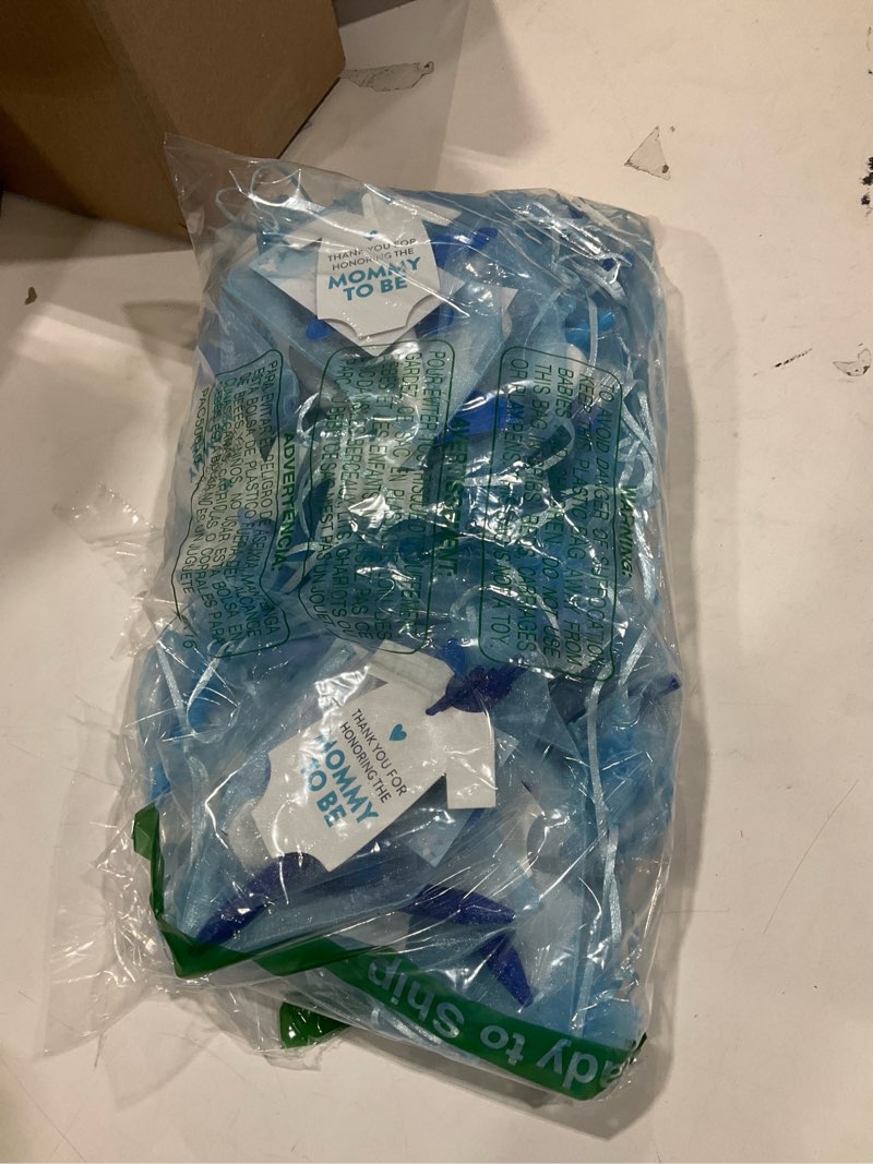 Condition photo showing Good Condition for Chuangdi 50 Set Baby Shower Pens Favors for Guests It's a Boy Girl Ballpoint Pens Thank You Cards with Organza Bags Gender Reveal Party Favors for Adult Prizes Souvenirs(Blue,It's a boy) Blue It's a boy