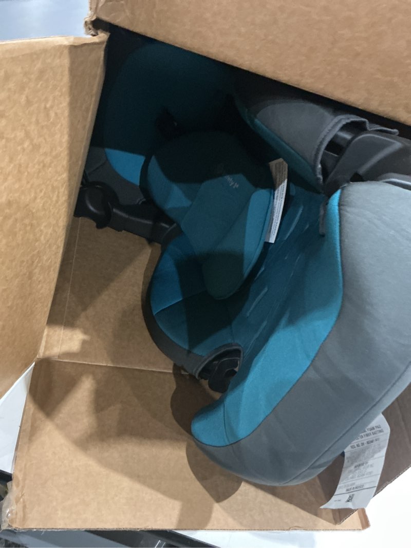 Condition photo showing Good Condition for safety 1st grand 2-in-1 booster car seat, converts from high back to belt-positioning booster, high back seat for kids 40-65, and belt-positioning 40-100 pounds, capri teal capri teal 2