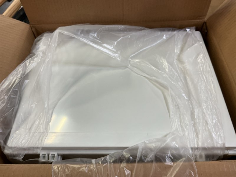 Condition photo showing Good Condition for outdoor electrical junction box, abs water resistant enclosure with internal mounting panel & hinged cover (18.1" h* 12.6" l* 6.3" w) 18.1"h x 12.6"l x 6.3"w & standard
