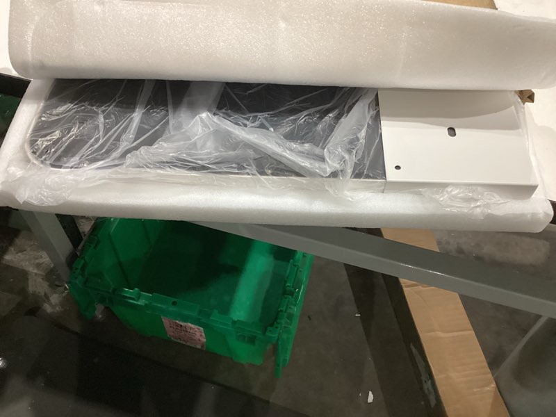 Condition photo showing Good Condition for 23" x 18" vanity mirror with lights, led lighted makeup mirror with 3 color dimmable lights, touch control, usb charging port, gifts for women wife teengirls white 23"l x 18"w