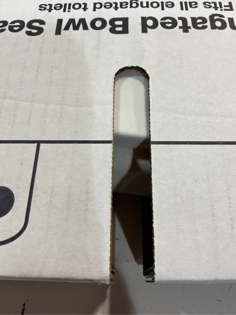 Condition photo showing Good Condition for KOHLER 4636-RL-0 Cachet ReadyLatch Elongated Toilet Seat Slow Close, Soft Close Toilet Seat Quiet Lid, Contoured Grip-Tight Bumpers Installation Hardware, Apartment Essentials, White White Elongated Ready Latch