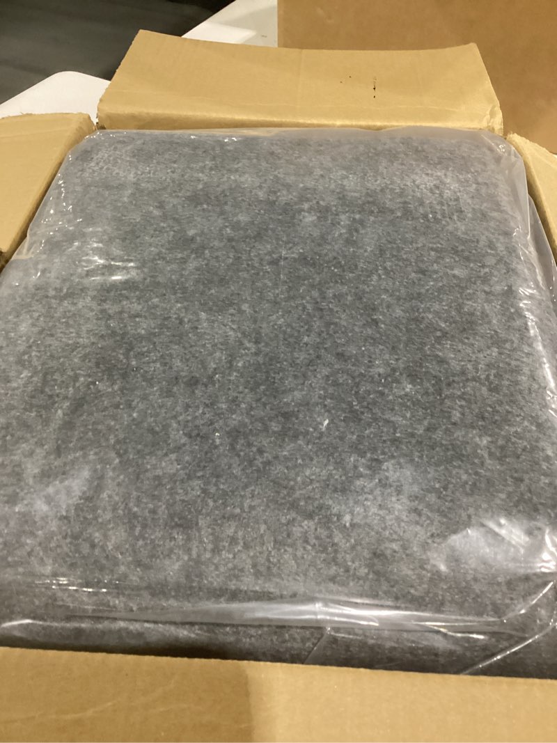 Condition photo showing New/Like New for non-slip rug pads 8 x 10 ft, 100% waterproof extra large area rugs non skid rug pad for all floors and finishes durable hardwood floor protective felt keeps rugs in place, safe and secure 8' x 10' (rectangular) 1/8" thick