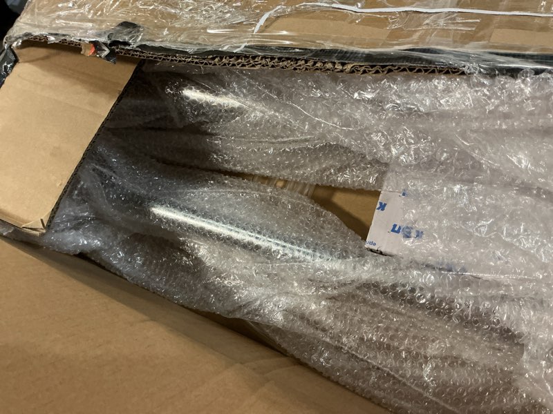 Condition photo showing Good Condition for pair chrome roof mount low tone air horn & base mount - compatible with peterbilt, kenworth, mack, ford