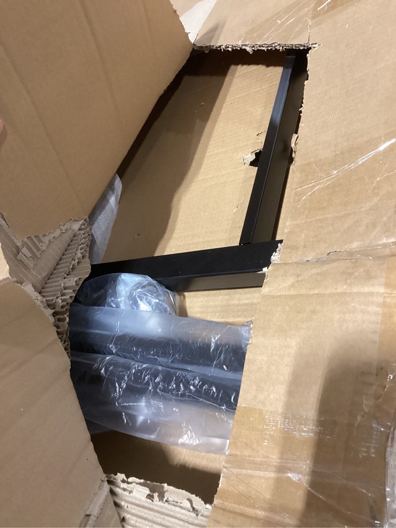 Condition photo showing Good Condition for Overbed Table with Wheels Overbed Desk Over Bed Desk King Queen Bed Table Overbed Laptop Table Over Bed Table with Wheels(Black)