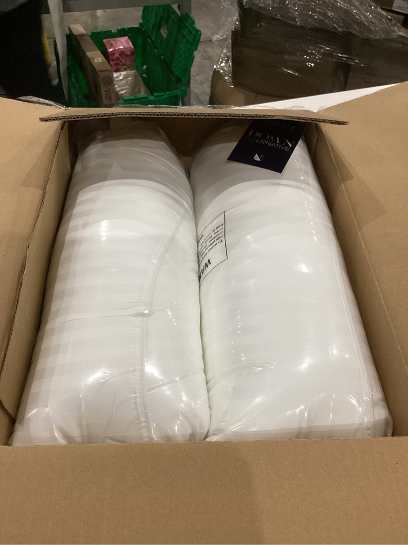 Beckham Hotel Collection Bed Pillows Standard/Queen Size Set of 2 - Original Soft Down Alternative P