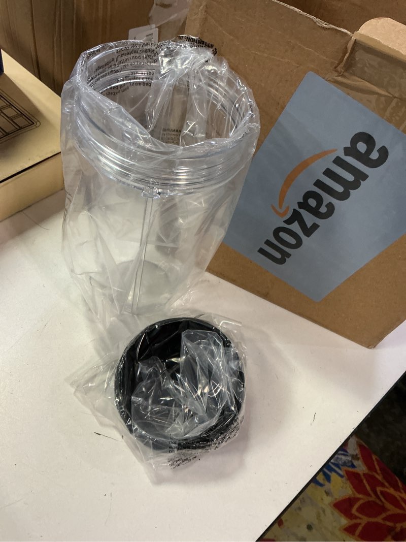 Condition photo showing Good Condition for (2 Packs Ninja Blender)2 Packs Ninja Blender Cups & 7 Fins Ninja Blender Blade Replacement Compatible with Ninja Blender BN401 BN751 BN801 BL642 BL480-30 BL490-30 BL640 CT680 CT640C CT641 NN100 NN210 NN102 BL2012