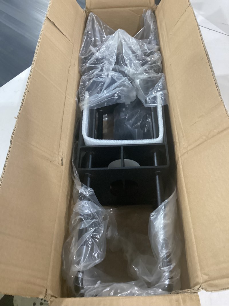 Condition photo showing Good Condition for 2pack heavy-duty post base anchor bracket for 6"x6" wood post (actual size: 5.5" x 5.5") with air flow channel for wet concrete foundation, suitable for deck railing, fence, gazebo, porch 2pack 6x6