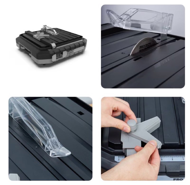 project source 4.1 -amp 4.5-in -blade tabletop tile saw