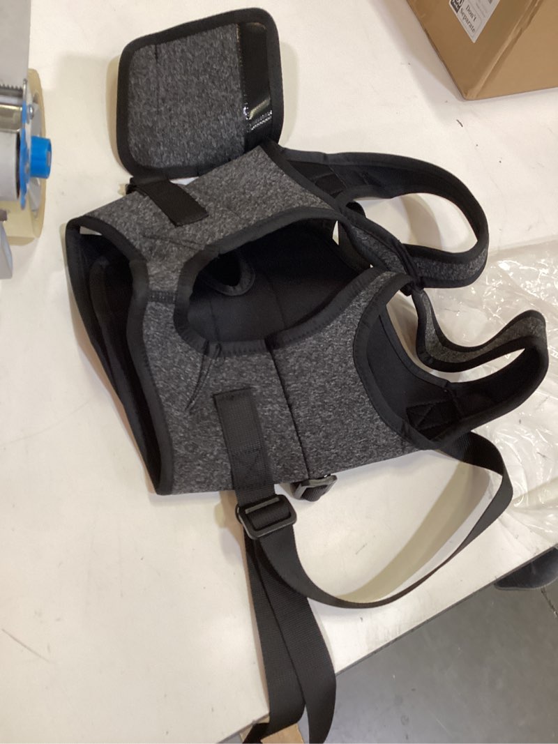 Condition photo showing As Is for dog sling for large dogs hind leg support, adjustable soft padded harness for weak, injured, or disabled back legs, helps support senior, arthritic, and mobility-impaired dogs (large)