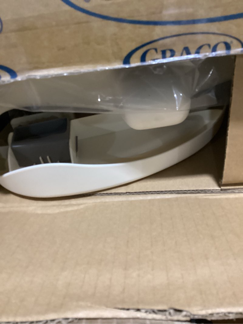 Condition photo showing Good Condition for graco® slim snacker high chair, ultra slim, fast-folding, multiple recline positions, comfortable feeding, whisk