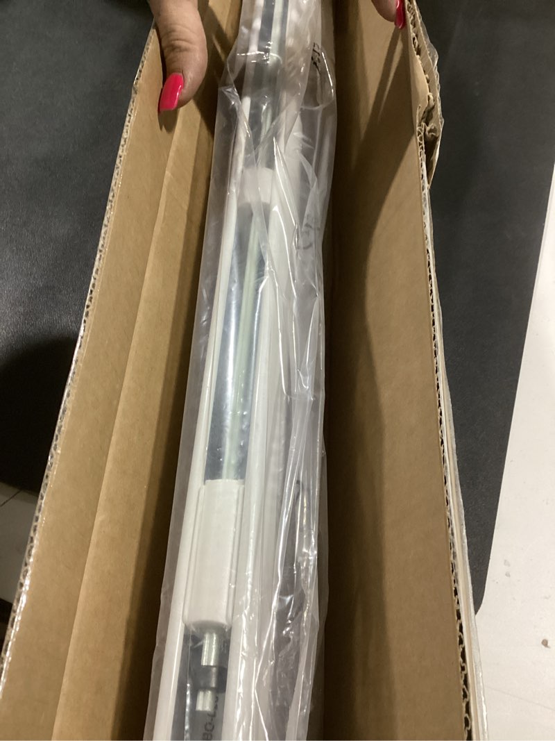 Condition photo showing New/Like New for Blackout Cordless Cellular Shades, Honeycomb Blinds for Indoor Windows, for Window Size 29" W × 64" H White Blackout White 29" W × 64" H