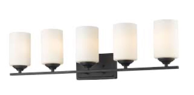 Ellysen Dimmable Vanity Light Black 