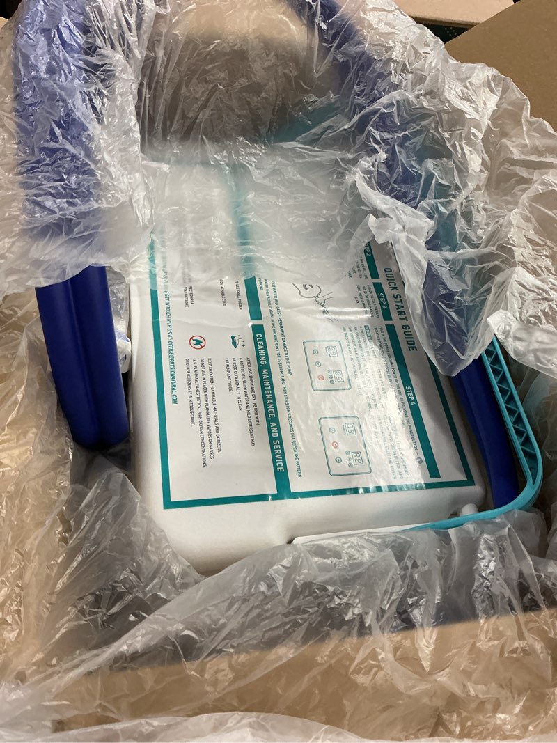 Condition photo showing Good Condition for cold therapy system with large shoulder pad â€” for post-surgery care, rotator cuff tears, swelling, sprains, inflammation, and other injuries â€” wearable, adjustable, ergonomic â€” cryotherapy freeze kit