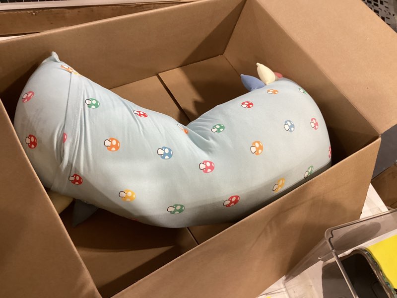 Condition photo showing Good Condition for snugglebuddy – self-soothing toddler pillow with pillowcase | soft breathable viscose from bamboo kids travel pillow | eczema-friendly, washable sleep companion (ages 2-8) (small)