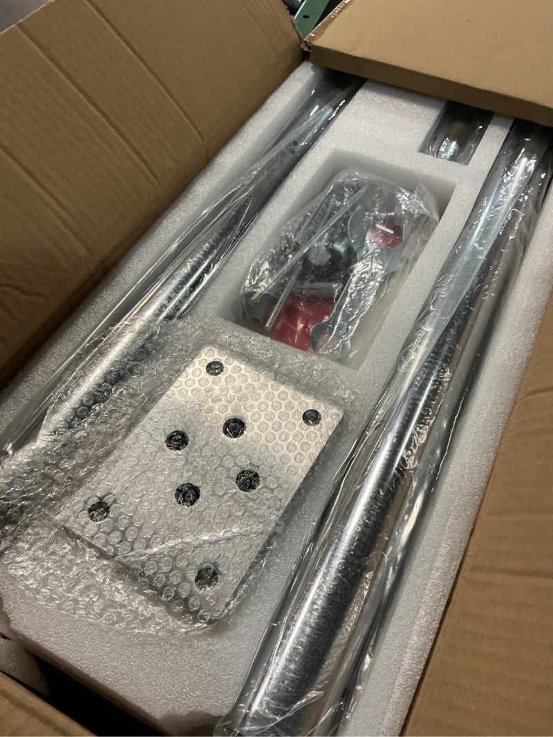 Condition photo showing Good Condition for PRIOR FITNESS Permanent Fixed Dance Pole Kit, Professional 45mm Spinning & Static Dancing Pole Heavy-Duty Steel Pole Dance for Home, Adjustable Height Excellent for Home Exercise Studio Club Gym Silver