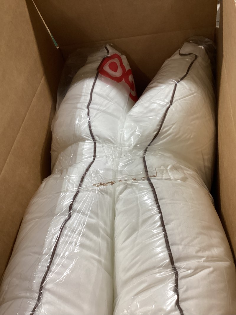 Condition photo showing Good Condition for jollyvogue standard pillows set of 2, cooling and supportive pillows full size set of 2 for side and back sleepers, down alternative hotel collection sleeping pillow white standard (pack of 2)