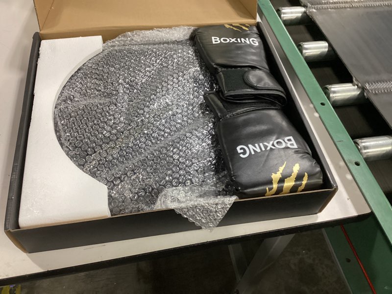 Condition photo showing New/Like New for Music Boxing Machine, Interactive Punching Trainer with Boxing Gloves, Large Size Wall Mounted Electronic Boxing Target for Adult Kids, 9 Modes & 9 Speeds