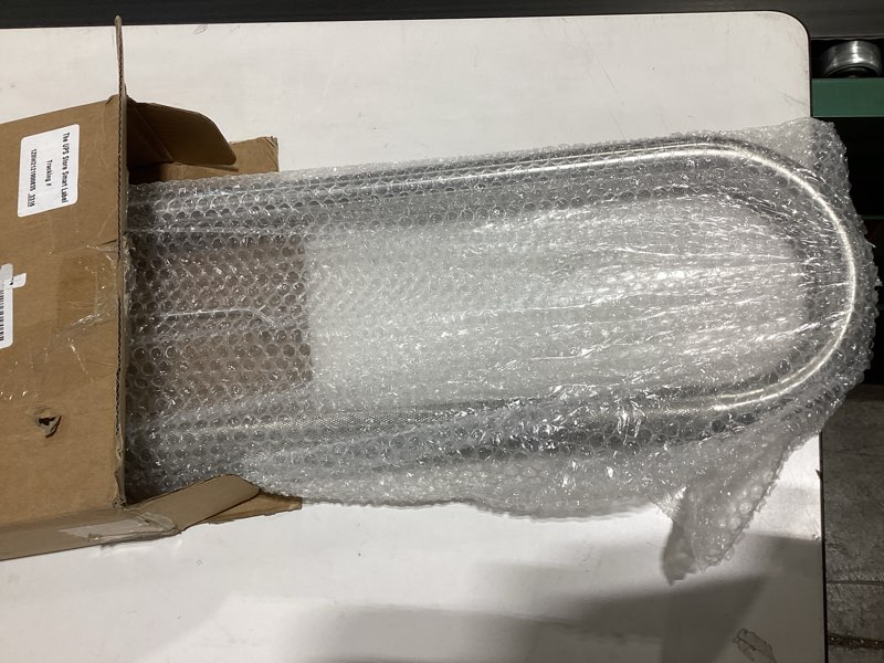 Condition photo showing Good Condition for toilet grab bar 30.3 inch, yuande brushed nickel anti-slip support rail, u shaped flip-up grab bar with paper holder, stainless steel knurled handicap safety handrails for disabled elderly pregnant 30.3 in brushed nickel