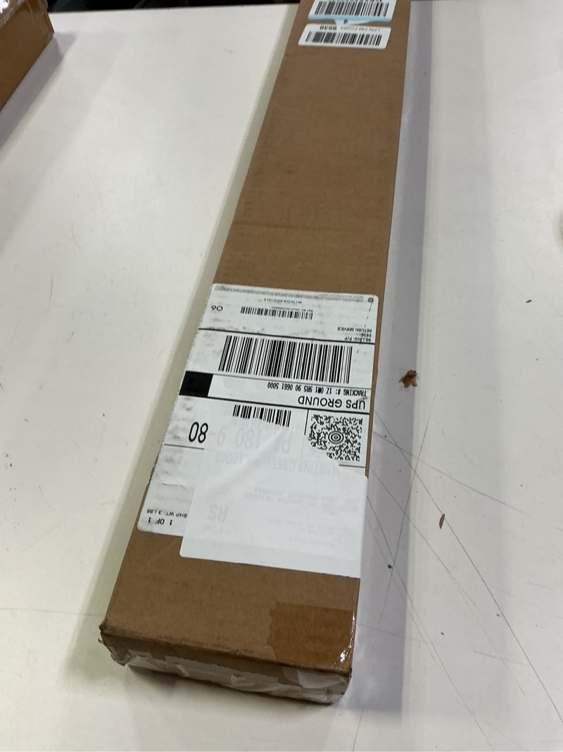 Condition photo showing New/Like New for LazBlinds Cordless Cellular Shades, No Tools No Drill Light Filtering Honeycomb Shades Pleated Blinds for Windows, 33'' W x 64'' H, White Light Filtering-white 33'' W x 64'' H