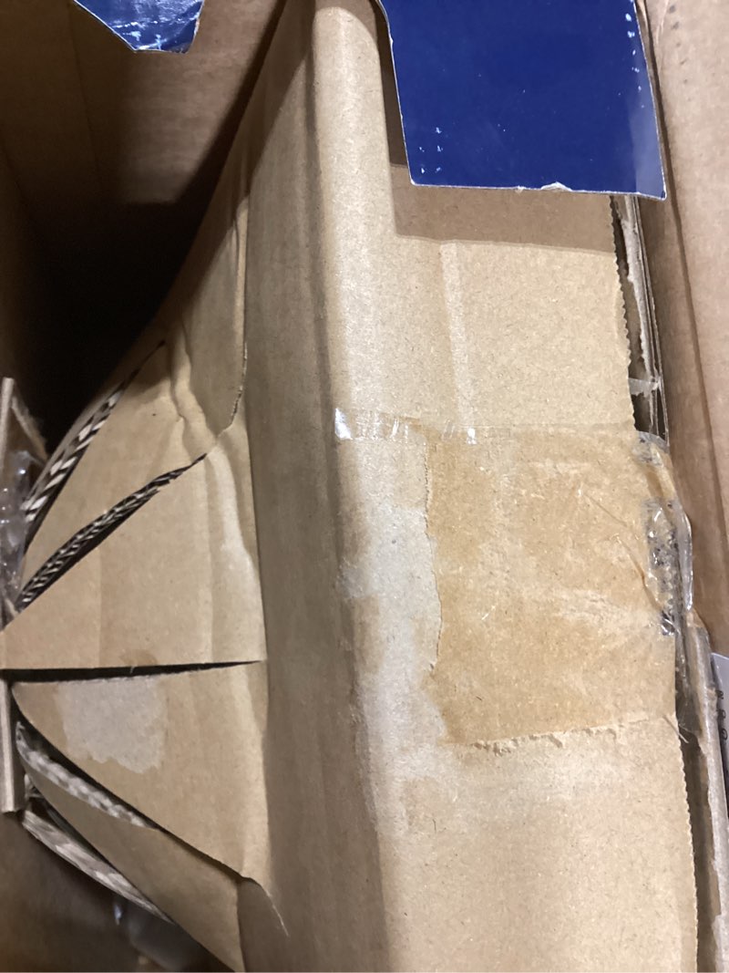 Condition photo showing As Is for project source 11-in brushed nickel traditional flush mount light