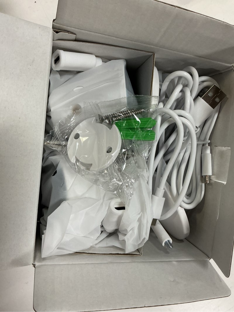 Condition photo showing Good Condition for [5G & 2.4G] Indoor/Outdoor Security Camera for Home, Baby/Elder/Dog/Pet Camera with Phone App, Wi-Fi Camera w/Spotlight, Color Night Vision, 2-Way Audio, 24/7, SD/Cloud Storage, Work w/Alexa, 2Pack ?5G&2.4G?White-2Pack