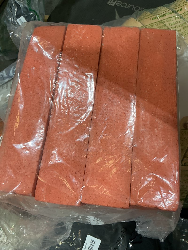 Condition photo showing New/Like New for foam prop for stage film: 4pcs fake brick blocks | bricks magician's accessories and street performances boys and girls