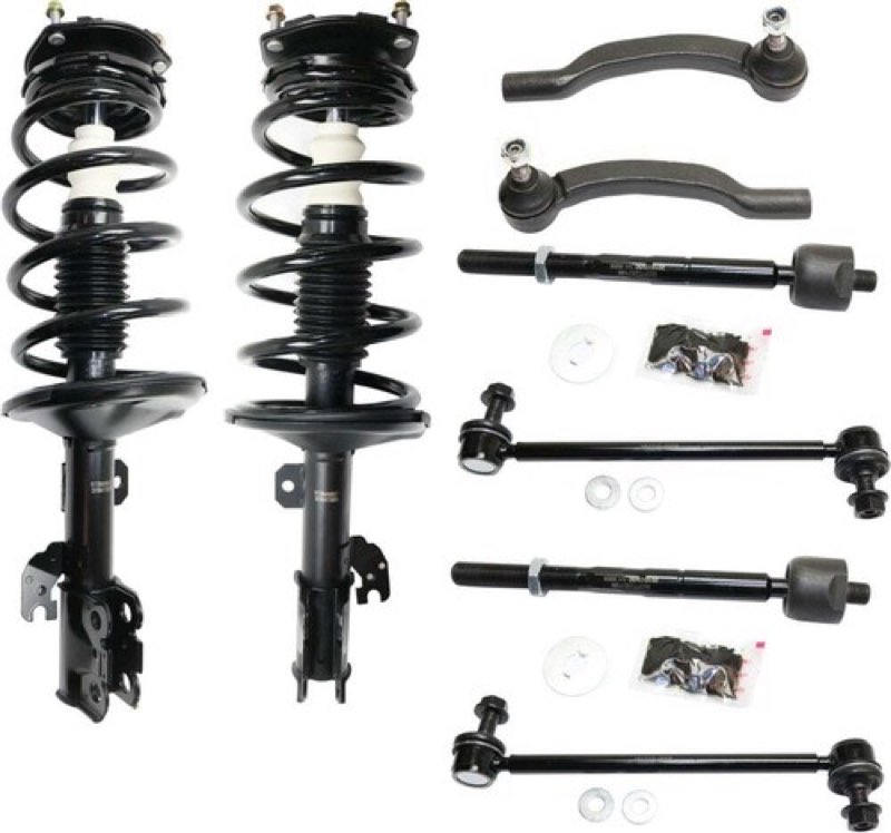 Front Suspension Kit for Toyota Sienna 2004-2006, 8-Piece Set with Right( incomplete)