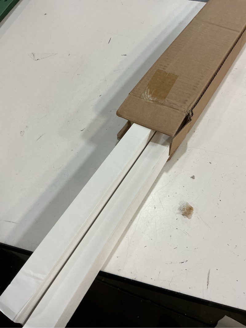 Condition photo showing As Is for changshade 6 pack temporary shades, pleated paper blinds for indoor windows cut to size adhesive paper shades no tools no drilling for office, bedroom, living room,48" w x 72" h,white white 48"w x 72"h- 6pc