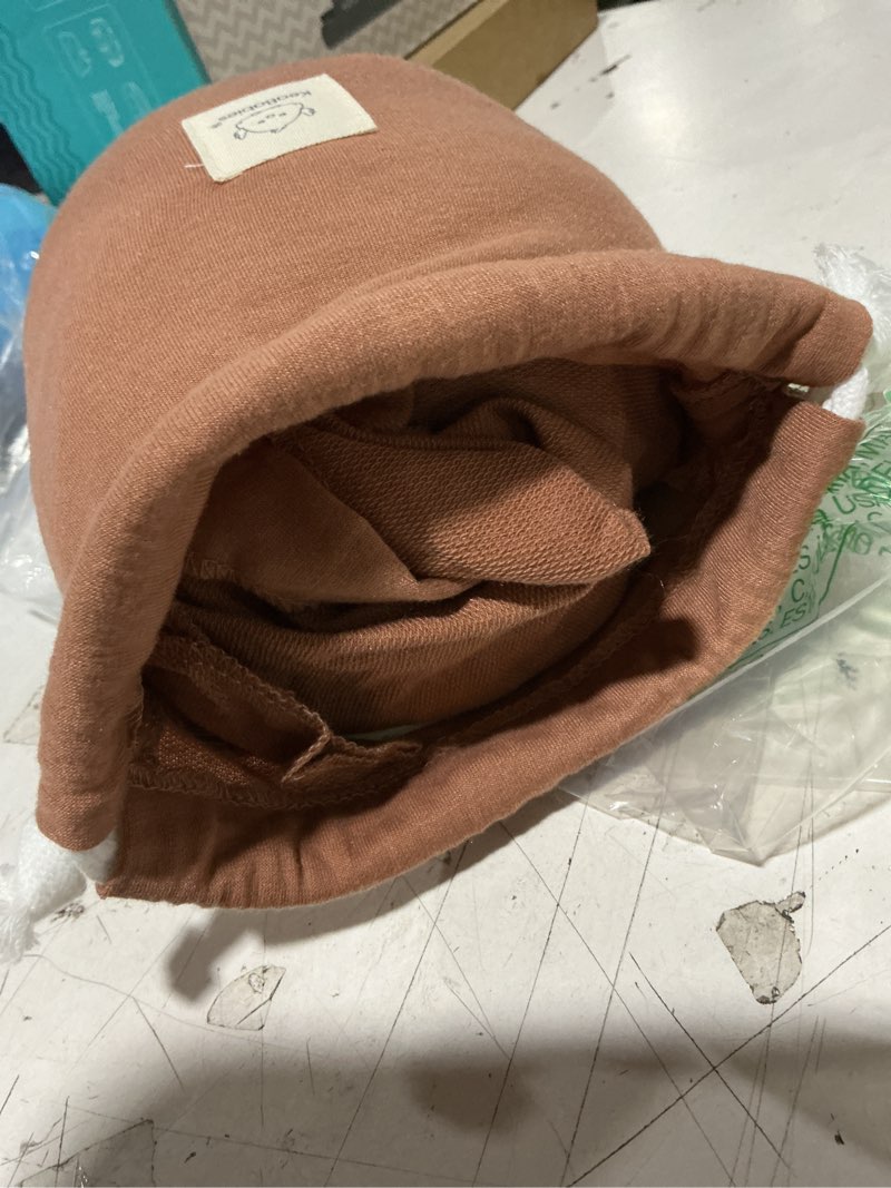 Condition photo showing New/Like New for keababies baby wrap carrier - all in 1 original baby carrier newborn to toddler sling, easy to wear, hands free bonding, lightweight, breathable infant wraps (terracotta) terracotta one size (pack of 1)