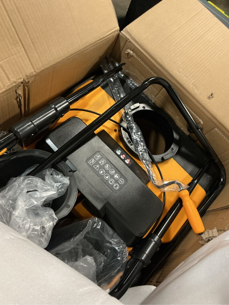 Condition photo showing Good Condition for Cordless Snow Blower(No Battery), Compatible with Dewalt 20V Max Battery, 20" Brushless Snow Thrower with Directional Plate & LED Lights, Electric Snow Blower Ideal for Walkways and Driveways