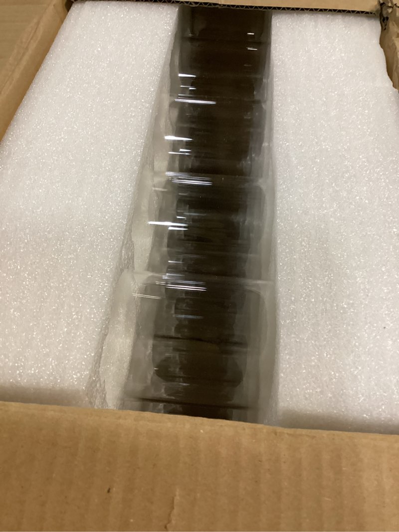 Condition photo showing New/Like New for 25 pack glass vases for centerpieces, 8 inch tall small clear glass flower vase cylinder vases for centerpieces wedding home table decor (25) 8 inch x 2.65 inch 25