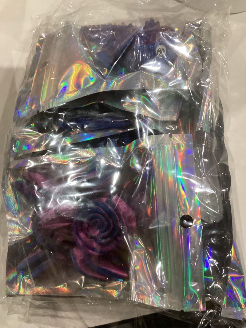 Condition photo showing New/Like New for 3D Printed Dinosaur Bones Animals - Flexible Fidget Stuff for Adults, Home Office Decor, Stocking Stuffers Bulk, Birthday Party Halloween Purple