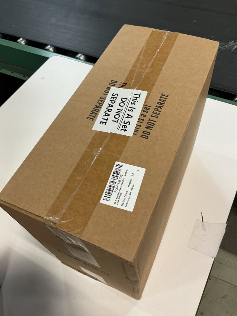 Condition photo showing New/Like New for Privacy Door Lock, Keyless Entry Bedroom Bathroom Door Handle with Modern Curlicue Scroll Design, Right Handed Interior Lever, Easy Installation, Oil Rubbed Bronze, 10 Pack 10 Pack Privacy Oil Rubbed Bronze