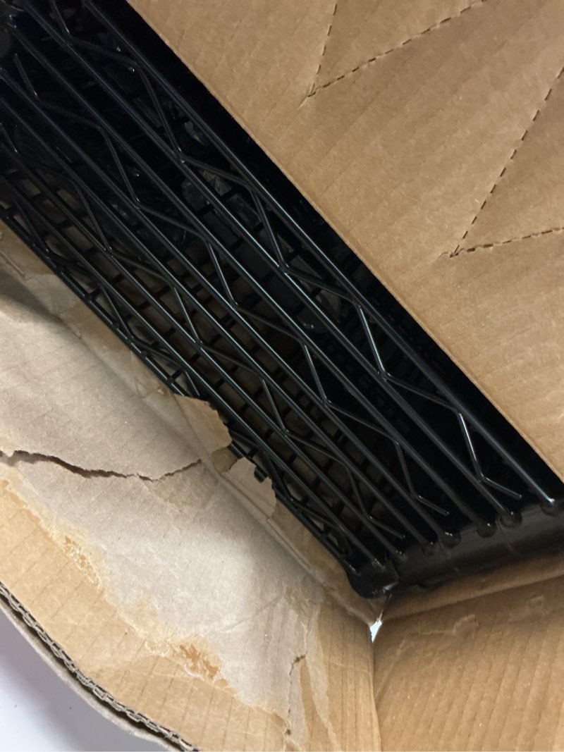 Condition photo showing Good Condition for 4 tier wire shelving black - brightroom™: steel utility storage, adjustable feet & shelves, 350 lb capacity, 54" height