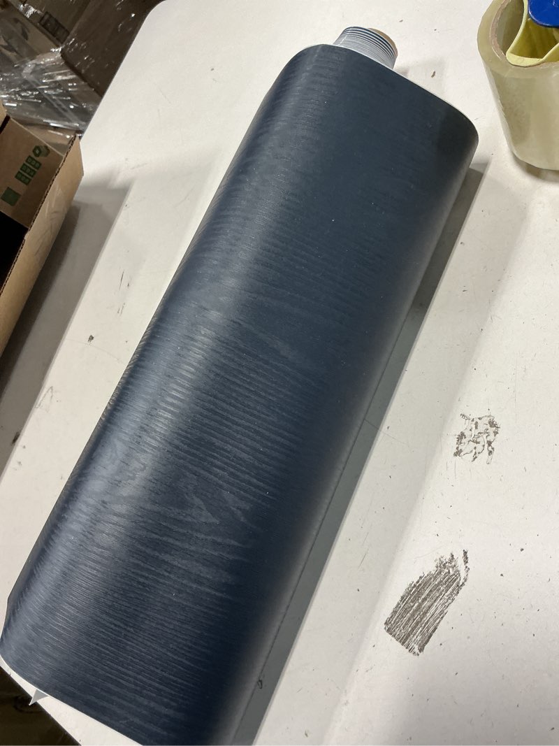 Condition photo showing Good Condition for ROSEROSA Peel and Stick PVC Faux Wood Self-Adhesive Wallpaper Covering Counter Top Shelf Liner Solid Blue 2.00 Feet(W) X 6.56 Feet(L)