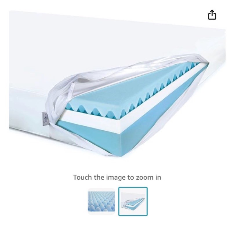 Comfort Foam Low Density 1 Pound Foam Egg Carton with Sound Absorption - 4 feet x 8 feet - Grey