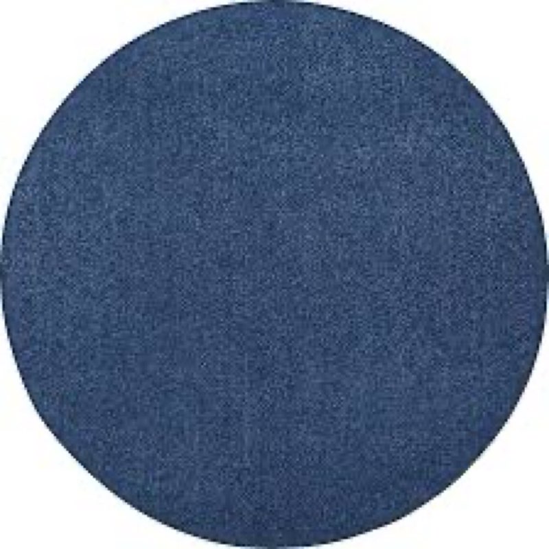 ambiant pet friendly solid color area rugs royal blue - 9' round, indoor, stain resistant, perfect for living roo

dining room, entryway, pet & kids friendly rug, wedding