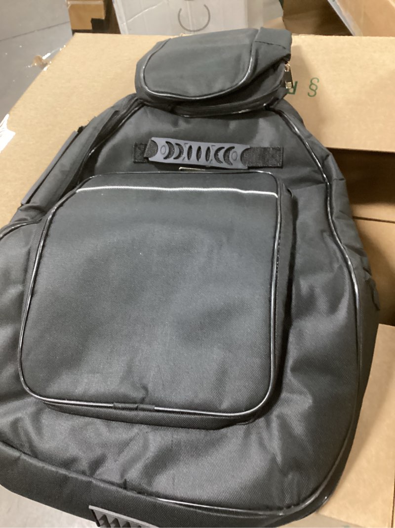Condition photo showing Good Condition for diboer Acoustic Guitar Bag Thick Padding Waterproof Dual Adjustable Shoulder Strap Guitar Case Gig B