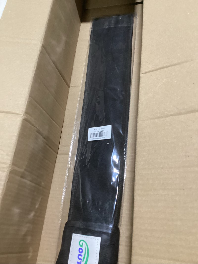 Condition photo showing New/Like New for Goutime 23 X 5/8 Inch Stainless Steel Shish Kabob Barbecue BBQ Skewers with Wood Handle for Outdoor Cooking Grilling, Set of 7 with Bag 23 Inch Long x 5/8 Inch Wide