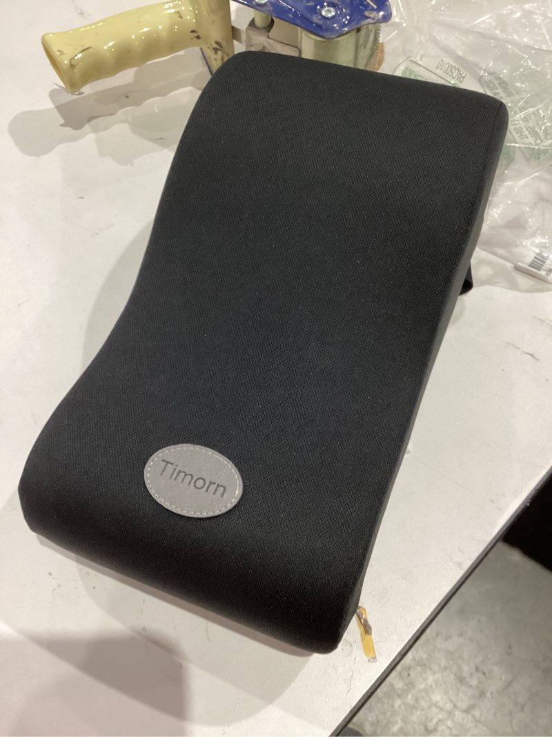 timorn car armrest cushion, memory foam car armrest console,car center console armrest pillow(black)