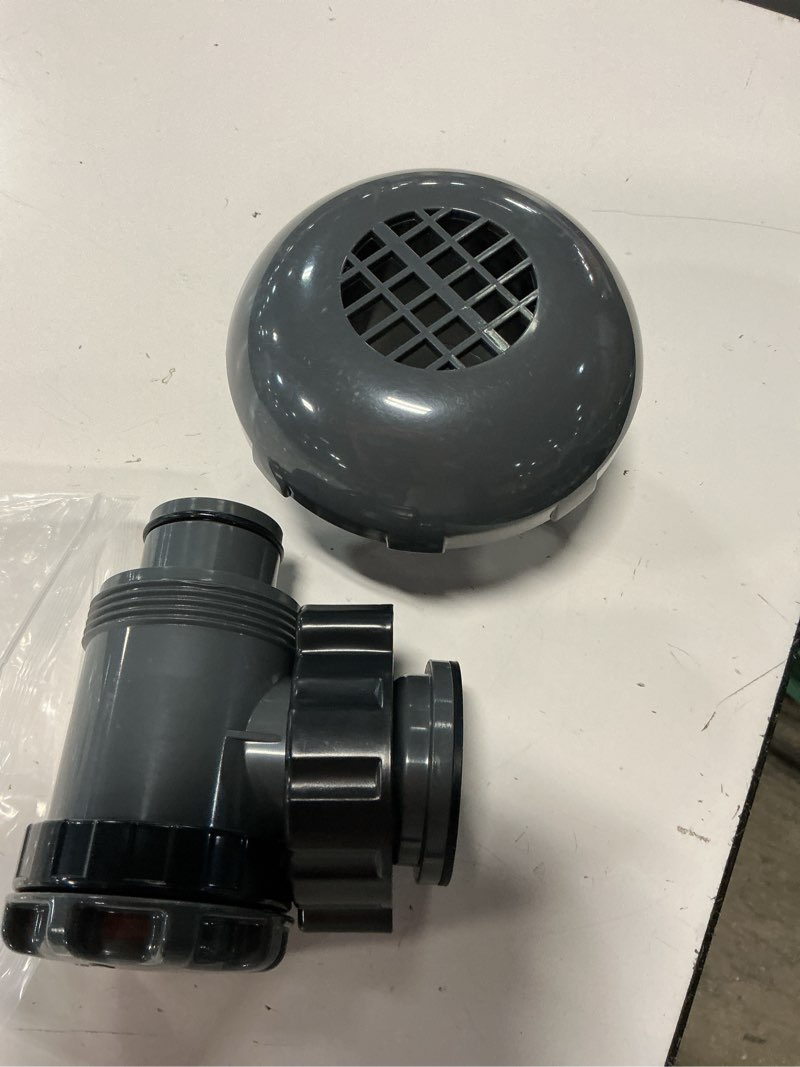 Condition photo showing Good Condition for xt on/off plunger valve with strainer for above-ground pool filter pump | easy adjustment, intex compatible, coleman compatible, frame set & ultra frame pools