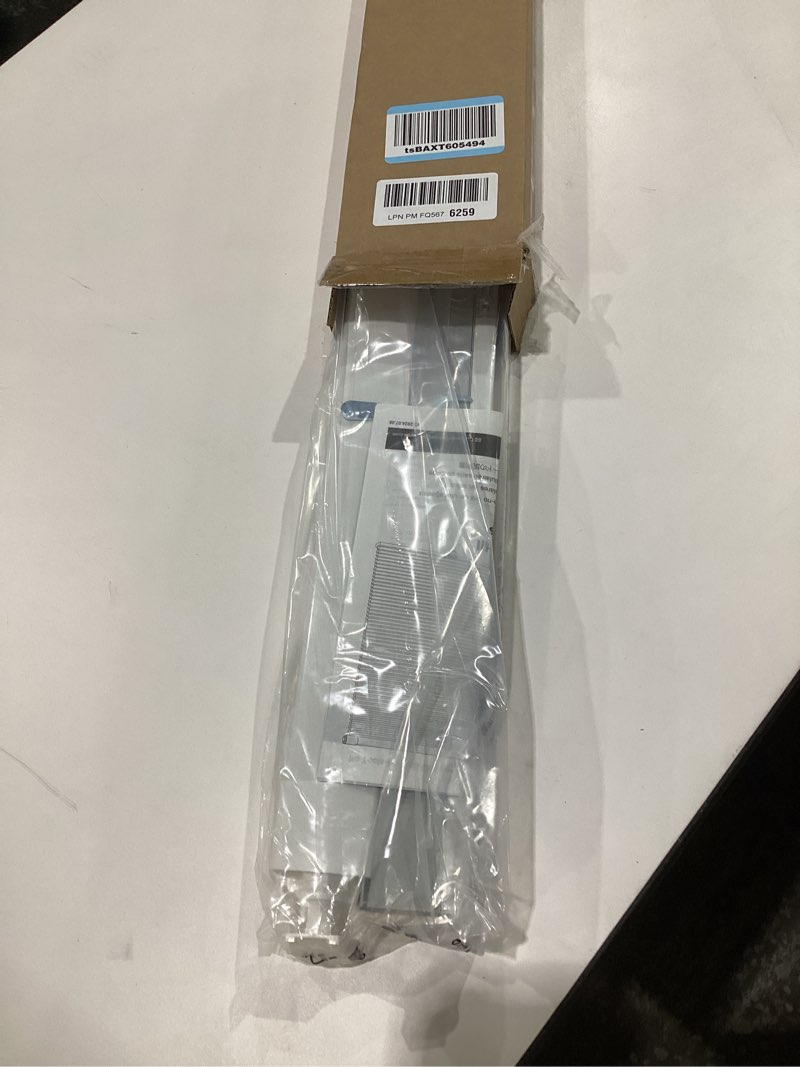 Condition photo showing New/Like New for LazBlinds No Tools No Drill Cordless Cellular Shades, Blackout Light Blocking Honeycomb Shades for Home, Thermal Insulation Blinds for Windows, 28" W x 48" H, White Blackout-white 28" W x 48" H