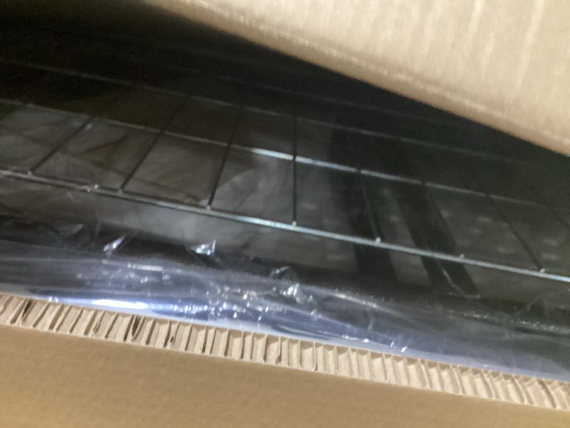 Condition photo showing Good Condition for Folding Fish Cleaning Table Portable Camping Sink with Faucet Drainage Hose & Sprayer Outdoor Fillet Station Grid Rack Knife Groove for Picnic Fishing, Black Black Legs