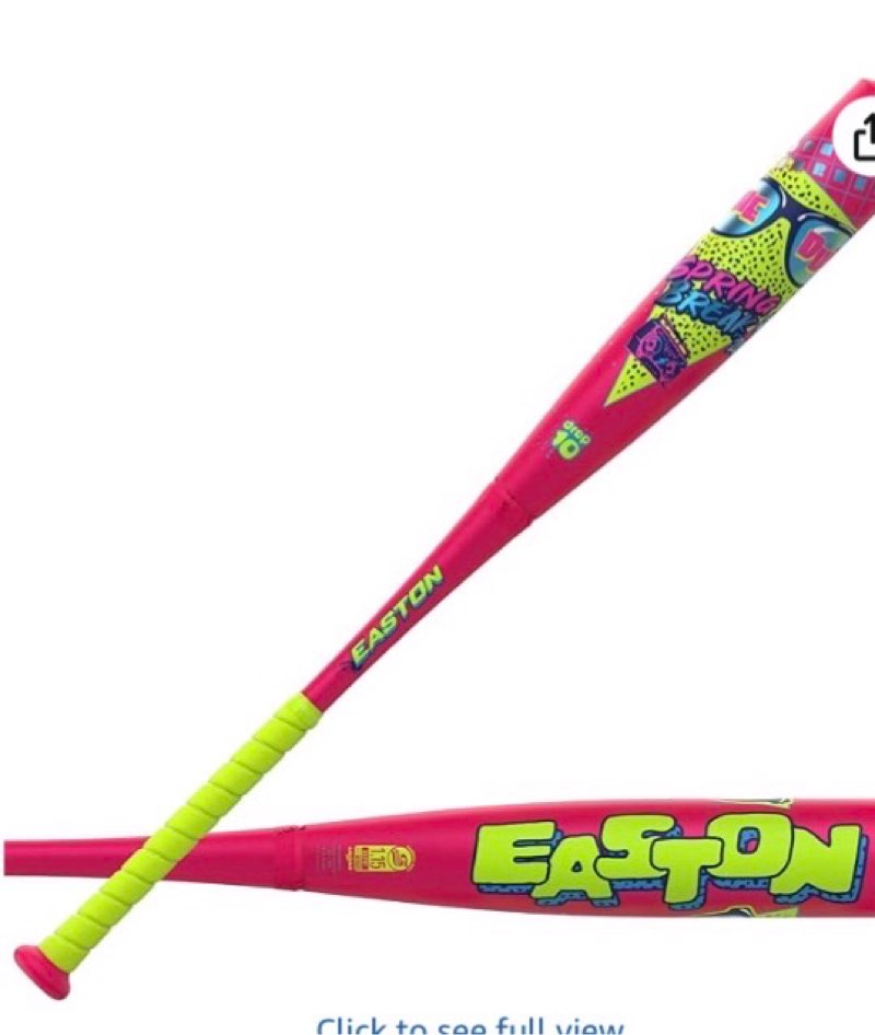 easton | 2025 | hype fire baseball bat | usssa | -8 drop | 2 3/4' barrel | 30 inch